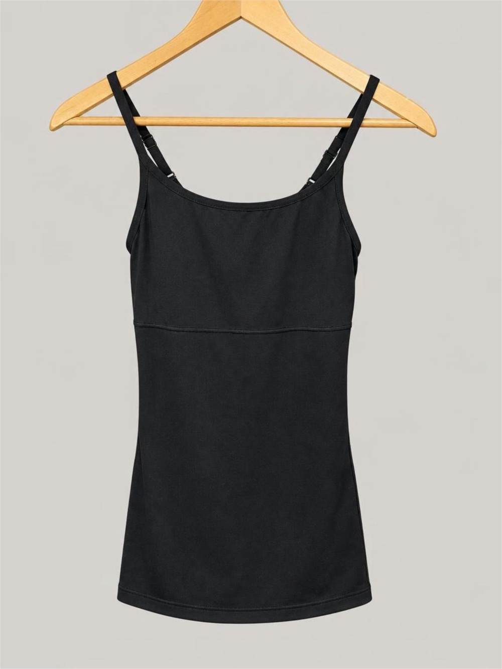Maidenform Black Adjustable-Strap Chemise